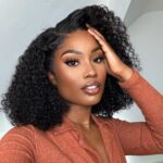Throw On & Go Glueless 6×5 13×4 HD Lace Front Wig Curly Short Bob Wig - Image 6