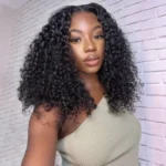 Wear Go Glueless Deep Curly Pre-cut Lace Wig Upgrade 6×5 Lace Short Cut Bob Wig