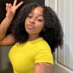 Glueless Kinky Curly Pre-Cut 6×5 Lace Wig Ready To Go Human Hair Wig Bleached Knots - Image 10