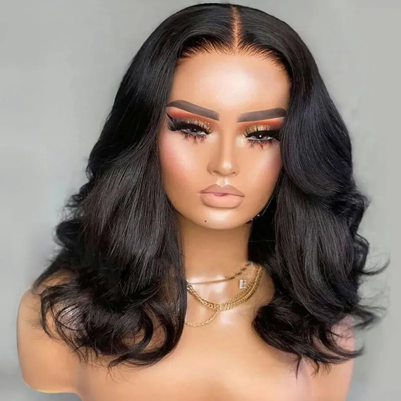 Glueless Pre-Cut 6×5 Lace Closure Wig Barrel Curls Shoulder Length Bleached Knots Beginner Friendly Glueless Pre-Cut 6×5 Lace Closure Wig Barrel Curls Shoulder Length Bleached Knots Beginner Friendly - Image 1