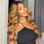 Ombre Honey Blonde Wear Go Glueless Body Wave 6×5 Pre-Cut HD Lace Closure Wig - Image 9