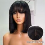 2 Wigs $169 | Layered Loose Wave U Part Wig 20” & Straight Bob Wig With Bangs 10” - Image 9