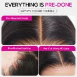 Barrel Curls Glueless Lace Wig 6×5 / 13×4 Undetectable HD Lace Front Short Wigs 250% - Image 12
