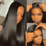 Pull & Go Glueless Wig 6×5 13×6 Straight Wig Invisi-Drawstring Pre-Everything Human Hair Wig - Image 6