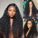 Water Wave HD Lace Front Wigs Super Thick Human Hair Wig