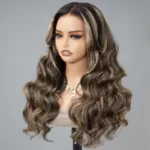 Balayage Honey Blonde Highlight 6×5 13×4 Lace Glueless Wig Body Wave HD Lace Wig - Image 8