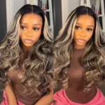 Balayage Honey Blonde Highlight 6×5 13×4 Lace Glueless Wig Body Wave HD Lace Wig - Image 3
