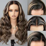 Balayage Honey Blonde Highlight 6×5 13×4 Lace Glueless Wig Body Wave HD Lace Wig - Image 7