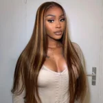 Highlight Seamless Clip In Hair Extensions Straight Beginner Friendly 7pcs/pack - Image 2