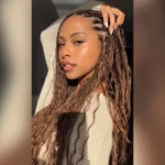 Highlight Mix Color Blend Human Bulk Hair Boho Braiding Beach Curly / Body Wave Knotless Braids 100g/bundle - Image 11