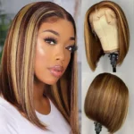 Highlight P4/27 Glueless Bob Wig 6×5 Pre-Cut HD Lace Wig Wear & Go - Image 6