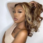 Highlight Shoulder Length Wig Body Wave Pre-Cut 6×5 Lace Wig Full & Volume - Image 8