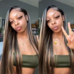Highlight 1b/22 U Part Wig Body Wave / Straight No Glue Easy Install - Image 3