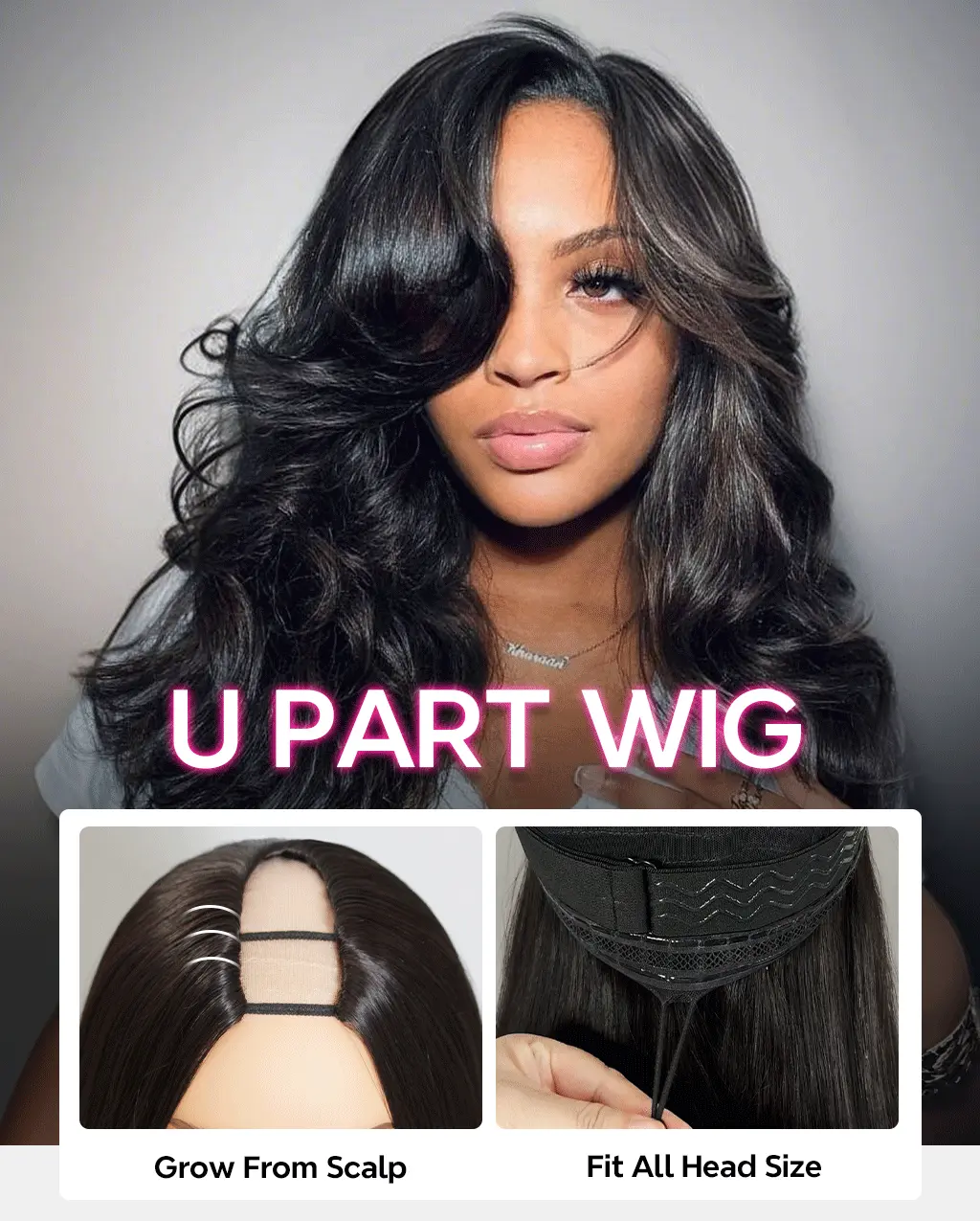 Tinashe hair layer loose u part wig description