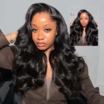 Layered Cut Loose Wave Pull Go 8×6 13×6 Invisible HD Lace Wig Salon Quality Butterfly Cut Human Hair Wig - Image 3