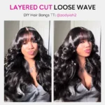 Layered Cut Glueless Loose Body Wave 6×5 HD Lace Wig Pre-Everything Human Hair Wigs - Image 9
