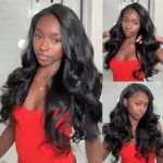 Layered Cut Loose Body Wave U Part Wig Human Hair Wig Clip & Go - Image 12