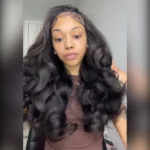 Layered Cut Loose Body Wave U Part Wig Human Hair Wig Clip & Go - Image 3