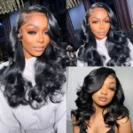 Layered Cut Loose Wave Glueless Wig C-Side Part 6×5 HD Lace Wig Natural Hairline With Baby Hair - Image 11
