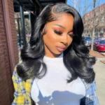 Layered Cut Loose Wave Glueless Wig C-Side Part 6×5 HD Lace Wig Natural Hairline With Baby Hair - Image 9