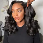 Barrel Curls Glueless Lace Wig 6×5 / 13×4 Undetectable HD Lace Front Short Wigs 250% - Image 7