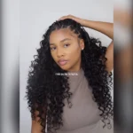 Feather Crochet Hair Loose Deep Miracle Knots Boho Braids Human Hair Extensions Protective Style - Image 14