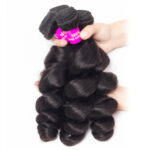 Mink Brazilian Hair Loose Wave 3 Bundles Tinashe Hair Brazilian Virgin Hair Loose Curly Human Hair Weave Bundles