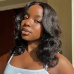 Loose Wave Short Bob Wig Wear Go Pre-Bleached Knots Glueless Pre-Cut 6×5 Lace Wig - Image 2
