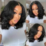 Barrel Curls Glueless Lace Wig 6×5 / 13×4 Undetectable HD Lace Front Short Wigs 250% - Image 9