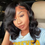 Loose Wave Short Bob Wig Wear Go Pre-Bleached Knots Glueless Pre-Cut 6×5 Lace Wig - Image 8