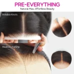 Glueless Loose Wave C-Part Short Wig 6×5 Pre-Cut HD Lace Wig Easy Install - Image 6