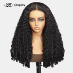 Burmese Curly Wig 6×5 13×6 Lace With Spiral Curly Ends Pull & Go Glueless Human Hair Wig - Image 8