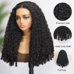 Flash Sale Burmese Curly Glueless Wig Pull Go Drawstring 6×5 13×6 HD Lace Wig Beginnger Friendly - Image 7