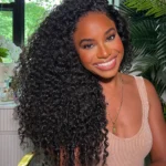 Burmese Curly Wig 6×5 13×6 Lace With Spiral Curly Ends Pull & Go Glueless Human Hair Wig - Image 13