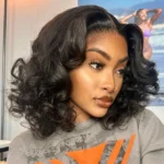 Loose Wave Short Wig Glueless 6×5 13×4 HD Lace Human Hair Wig - Image 5