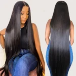 30-40 Inch Long Straight Human Hair Wig 6×5 13×4 HD Lace Frontal Wigs - Image 4