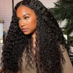 13×4 HD Lace Frontal Wigs Pre-Bleached Knots Glueless Water Wave Lace Wigs 180% Density - Image 4