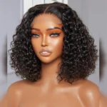 Water Wave Short Bob Wigs Glueless 6×5 13×4 HD Lace Front Wigs Easy Install - Image 3