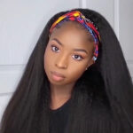 Kinky Straight Headband Wigs Human Hair Wigs Zero Skills Needed - Image 9