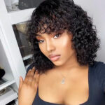 Wear & Go Glueless Water Wave Curls Machine Made Bob Wig - Image 2