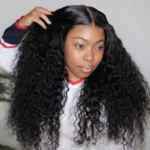 Water Wave HD Lace Front Wigs Super Thick Human Hair Wig - Image 2