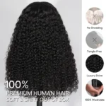Water Wave Glueless HD Lace Wig 6×5 13×4 Human Hair Lace Wig - Image 6