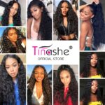 3 Bundles With Frontal Brazilian Wet And Wavy Human Hair Weave Bundles With Frontal No Shedding No Tangle - Image 7