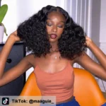 Wear Go Glueless Deep Curly Pre-cut Lace Wig Upgrade 6×5 Lace Short Cut Bob Wig - Image 9