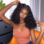 Wear Go Glueless Deep Curly Pre-cut Lace Wig Upgrade 6×5 Lace Short Cut Bob Wig - Image 10