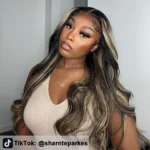 Glueless Balayage Honey Blonde Pre-Cut 6×5 HD Lace Wig Highlight Body Wave Human Hair Wig Ready To Wear - Image 2