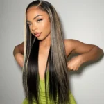 Glueless Balayage Honey Blonde Pre-Cut 6×5 HD Lace Wig Highlight Body Wave Human Hair Wig Ready To Wear - Image 16