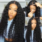 Pull & Go Glueless Wig Water Wave Ready To Go 6×5 13×6 Lace Human Hair Wig Pre-Bleached Knots - Image 5