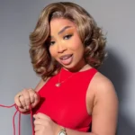 Highlight Loose Wave Short Wig 6×5 Pre-Cut Lace Glueless Human Hair Wig - Image 3