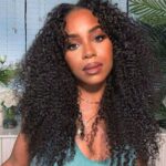 Deep Wave V Part Human Hair Wigs Affordable Pull Go Drawstring 200% Density - Image 3